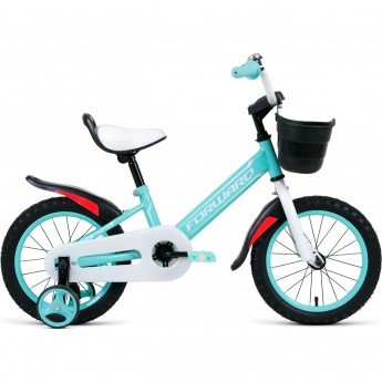 Велосипед FORWARD NITRO 14 (2022) бирюзовый Велосипед FORWARD NITRO 14 (2022) бирюзовый